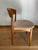 An exquisite vintage Danish Mid Century Modern teak dining chair by Jydsk Møbelindustri Skanderborg, circa 1963. This...