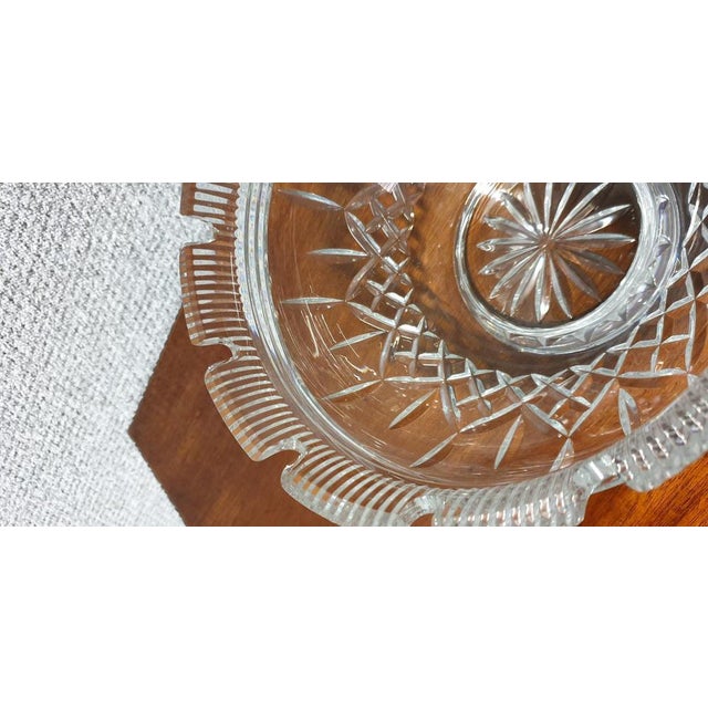 Large Lismore Castle Waterford Bowl For Sale - Image 6 of 10