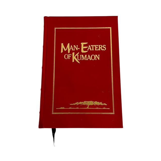 Set of 5 Leather Bound Safari African Hunting Theme Books For Sale - Image 4 of 13