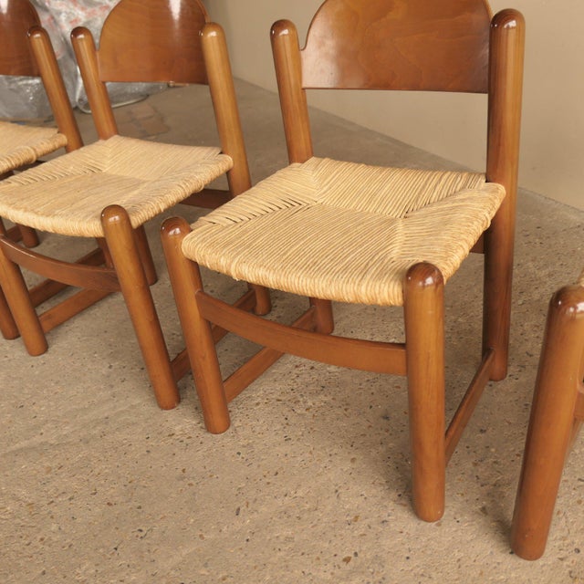 Rush Dining Chairs from Padova, Set of 4 For Sale - Image 9 of 17