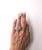 Hollywood Regency Kenneth Jay Lane Bombé Cocktail Ring, Circa 1990s, Size 6.5 For Sale - Image 3 of 14
