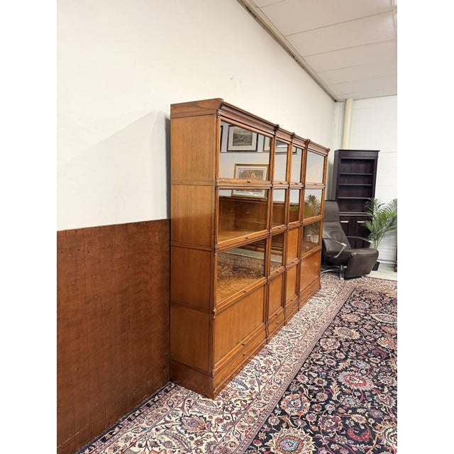 Ambassador Bookcase from Globe Wernicke For Sale - Image 5 of 18