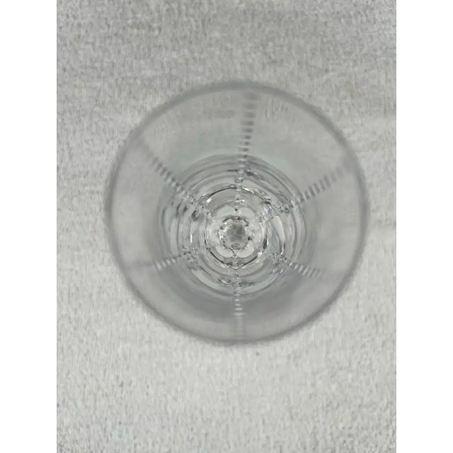 Faberge Atelier Bristol Crystal 10 Inch Champagne Flutes, a Set of 2 For Sale - Image 4 of 13