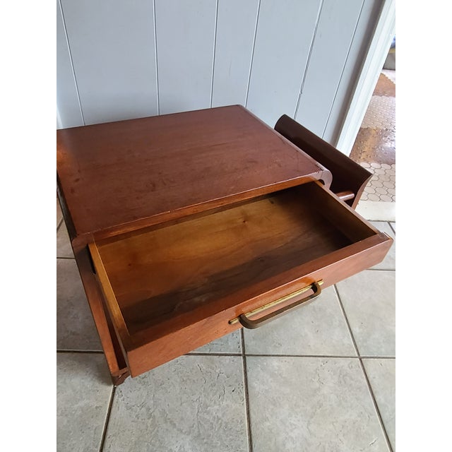 Vintage Record Stand For Sale - Image 6 of 9