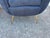 Mid-Century Modern 1950s Pair of Italian Modern Gio Ponti Inspired Lounge Chairs For Sale - Image 3 of 14