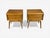 Wood Edmond J Spence, Nightstands, Burled Maple, Bentwood, Sweden, 1960s For Sale - Image 7 of 10