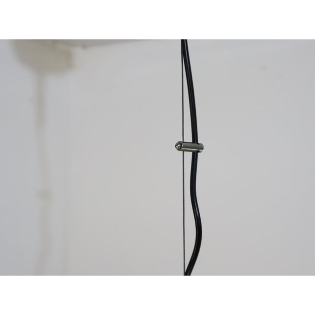 Silver Murano Glass Giglio Double Dome Pendant Lamp by Lamperti, 1970s For Sale - Image 8 of 11