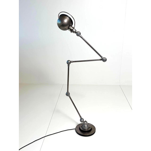 Industrial Loft Floor Lamp by Jean-Louis Domecq for Jieldé, France, 1950s For Sale - Image 11 of 18