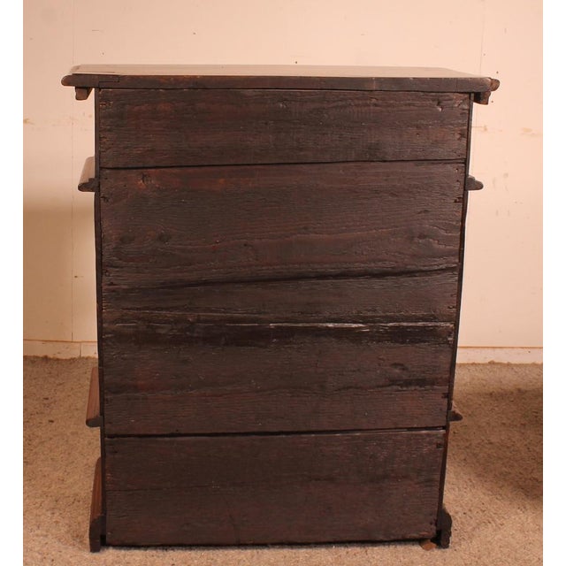 Italian Walnut Oratory, 17th Century For Sale - Image 9 of 15