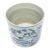 Vintage Chinese Blue & White Peony Brush Pot For Sale - Image 4 of 6