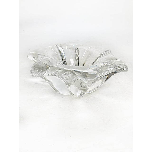 Glass Crystal Ashtray from Val Saint Lambert, France, 1970s For Sale - Image 7 of 10