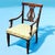 Antique Sheraton Mahogany Armchair For Sale - Image 14 of 14