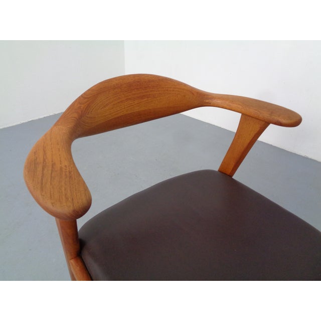 Teak Chair by Erik Kirkegaard for Høng Stolefabrik, Denmark, 1960s For Sale - Image 15 of 18