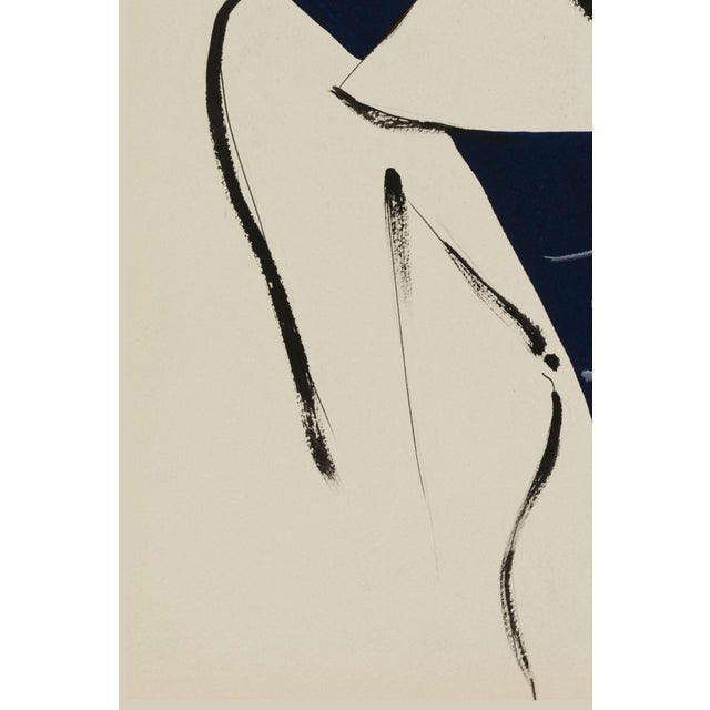 Paper Vintage French Fashion Art Print – Hollywood Regency Decor, 30" X 40" For Sale - Image 7 of 9