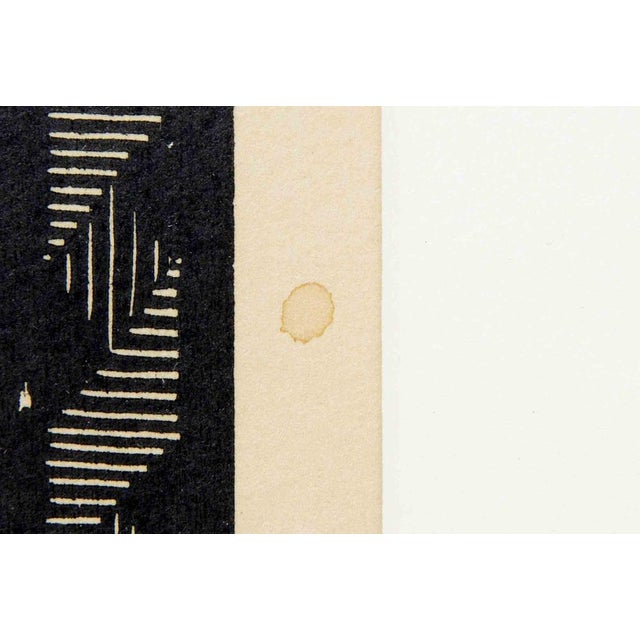 Woodcut print realized by escher in 1931. It belongs to the series "emblemata". Monogrammed in plate upper left. Excellent...