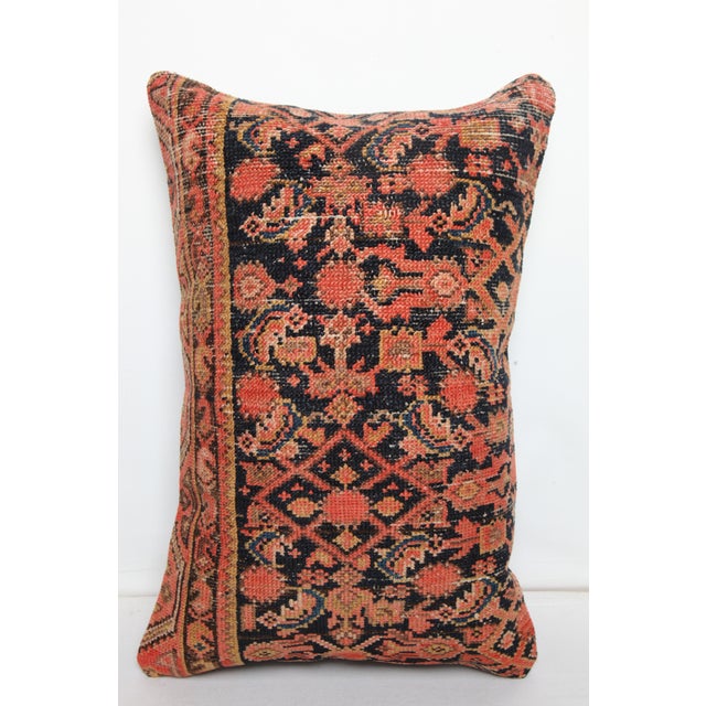 16'' X 24'' Antique Tribal Rug Cushion Cover For Sale - Image 4 of 11