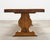 Country French Oak Farmhouse Trestle Dining Table 7.8 Ft For Sale In Sacramento - Image 6 of 18
