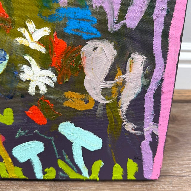 Ak Hardeman - Original Abstract Painting - “Evaluate the Process” For Sale In Birmingham - Image 6 of 7