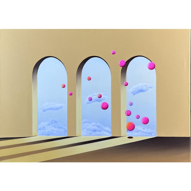 Marta Rynkiewicz, Composition No 7: The Gate, Acrylic on Canvas, 2025 For Sale - Image 6 of 6