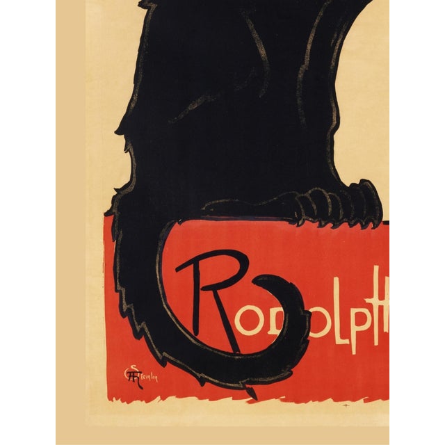 Tournée Du Chat Noir — Théophile Alexandre Steinlen Art Nouveau Reproduction Print, 18" × 24" For Sale - Image 4 of 6