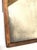 Brown Mid 20th Century Handcrafted Arched Wood Window Frame Silvered Wall Mirror For Sale - Image 8 of 12