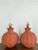 Late 20th Century Vintage Terracotta Faux Weave Lamps - A Pair For Sale - Image 5 of 12