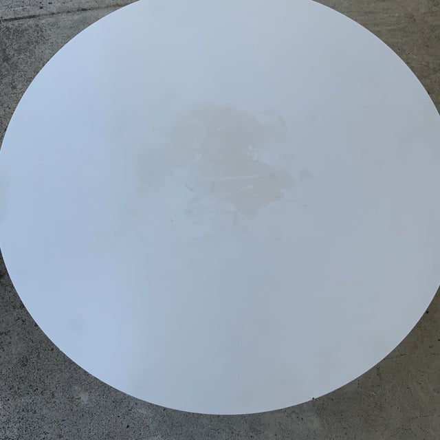 Mid-Century Modern 1950s Tulip Style Side Tables - Set of 2 For Sale - Image 3 of 12