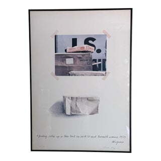 1970s Alberto Magnani Signed and Numbered Print, Framed For Sale