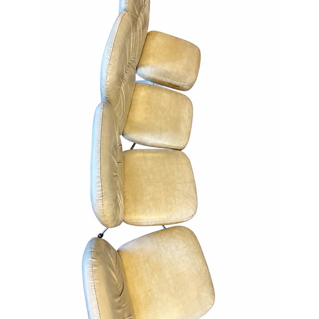 1970s 1970s Set of 4 Mid Century Modern Swivel Lounge/Dining Chairs For Sale - Image 5 of 8