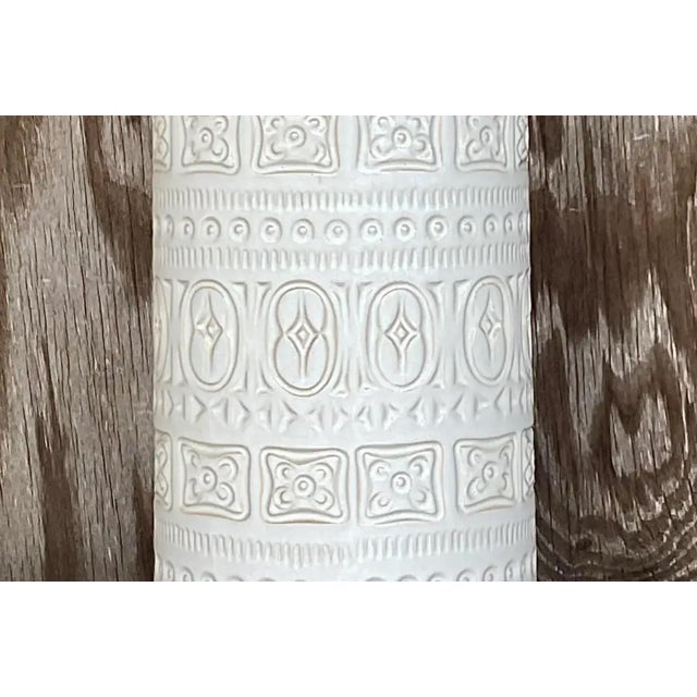 Vintage MCM West German Studio Pottery Vase For Sale - Image 9 of 12