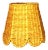 Seagrass Shade Cover (Scalloped in Yellow) For Sale