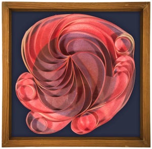 Feliciano Béjar, Feliciano Bejar REHILETE #2 Mixed Media Avant Garde Artwork, 1980