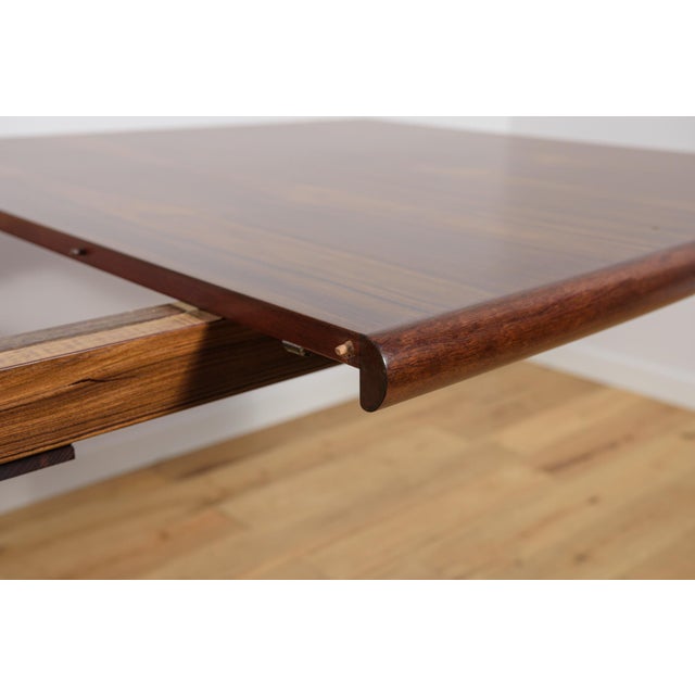 Mid-Century Modern Rosewood Extending Dining Table, Denmark, 1960s For Sale - Image 10 of 18