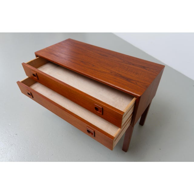 Wood Mid-Century Modern Danish Teak Dresser, 1960s For Sale - Image 7 of 18