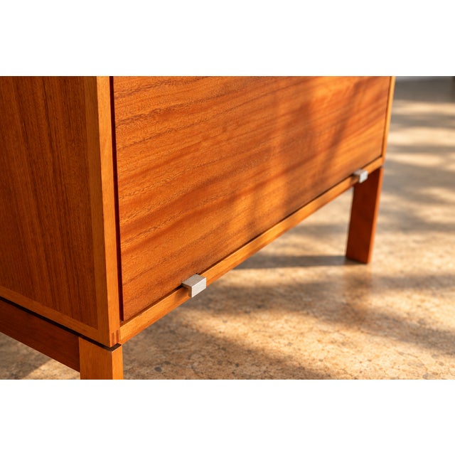 Wood vintage Filing Cabinet from Munch Møbler, 1960s For Sale - Image 7 of 8