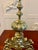 Large Antique Victorian Ornate Brass Fire Dogs and Andirons, 1880, Set of 2 For Sale - Image 6 of 14