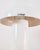 Mid-Century Modern White Metal Lamp from Opteam, 1970s For Sale - Image 3 of 5