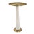 2020s Sonia Modern Brass Accent Table For Sale - Image 5 of 8