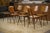 Brown Vintage Brown Oak Chairs, 1960s, Set of 8 For Sale - Image 8 of 11