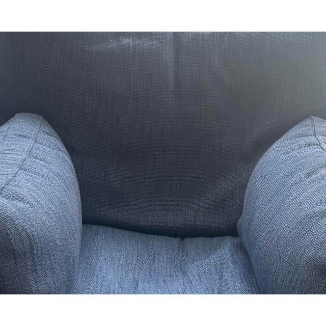 Contemporary Restoration Hardware Cloud Slope Arm Chair For Sale - Image 3 of 5