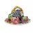 French 19th Century Glazed Majolica Lidded Fruit Dish with Grapes For Sale - Image 12 of 12