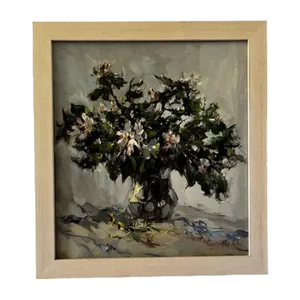 Faith Sheppard, Painting of Port, 1920s, Oil on Board, Framed