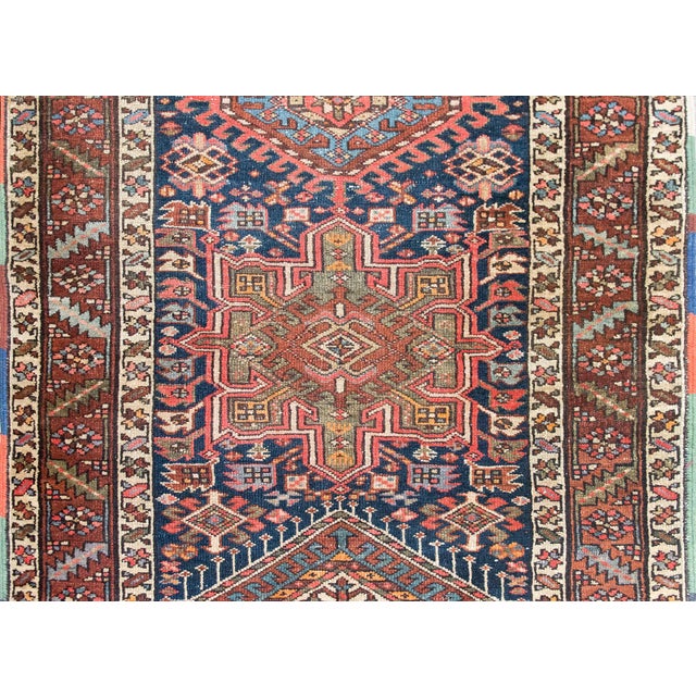 Early 20th Century Persian Heriz Rug For Sale - Image 14 of 18