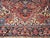 Vintage Heriz Serapi Rug, Hand-Knotted Wool, Geometric Medallion Pattern, Red & Ivory, 10x12 For Sale - Image 9 of 14