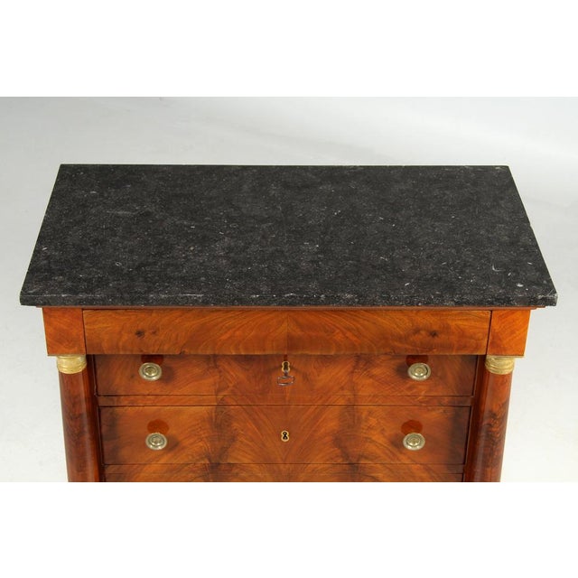 Empire Chest of Drawers, 1820s For Sale - Image 12 of 18