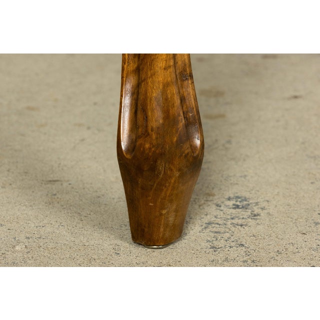 Set of 10 Antique French Louis Philippe Walnut Dining Chairs, Late 19th Century For Sale - Image 16 of 18
