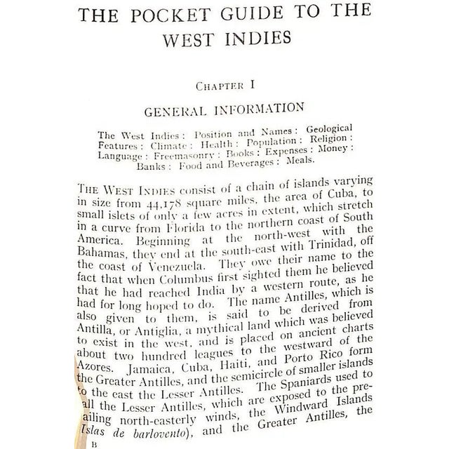 "The Pocket Guide to the West Indies" 1931 Aspinall, Sir Algernon For Sale - Image 10 of 12