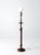 Wood Antique Arts & Crafts Adjustable Floor Lamp For Sale - Image 7 of 18