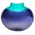 Signed Maureen Williams Australian Art Glass Vase – 5.75” Purple & Green For Sale - Image 4 of 8