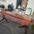 Wood Vintage Duncan Phyfe Style Mahogany Double Pedestal Dining Table - Model 4903 For Sale - Image 7 of 9